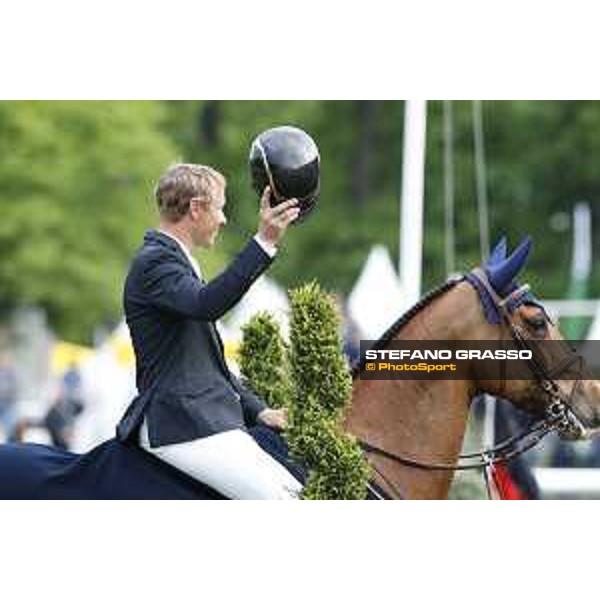 LGCT of Hamburg - Prize giving ceremony - David Will (GER) on Deluxe Ilton - 11 May 2018 - ph.Stefano Grasso/LGCT