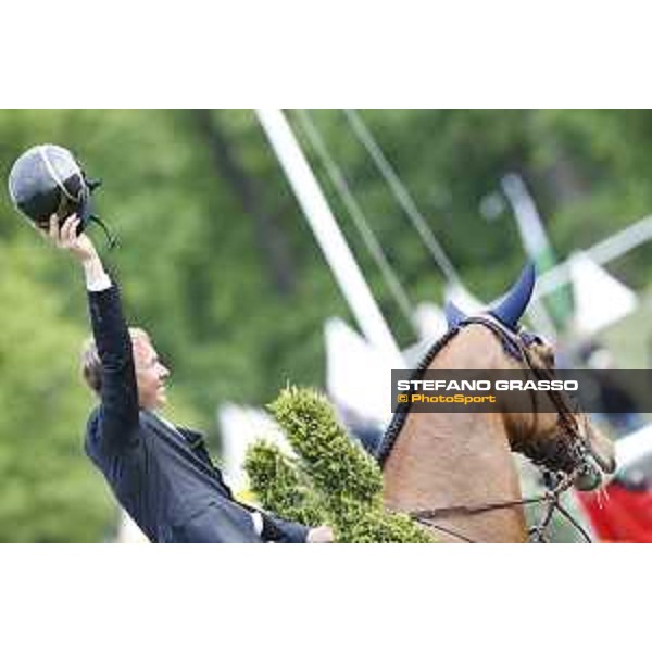 LGCT of Hamburg - Prize giving ceremony - David Will (GER) on Deluxe Ilton - 11 May 2018 - ph.Stefano Grasso/LGCT