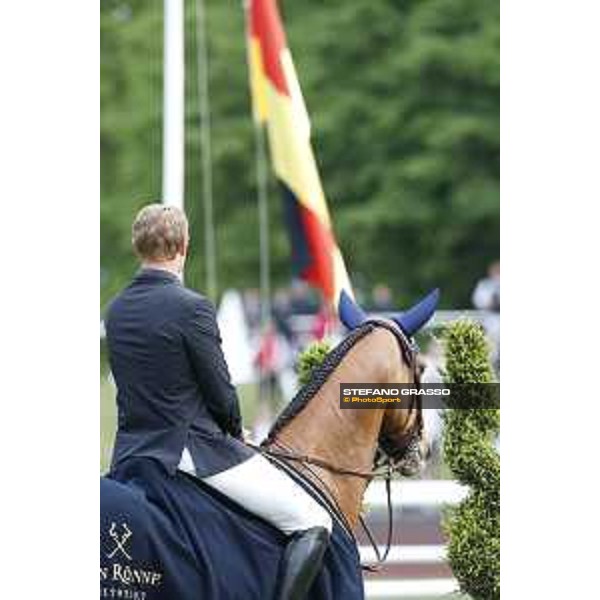 LGCT of Hamburg - Prize giving ceremony - David Will (GER) on Deluxe Ilton - 11 May 2018 - ph.Stefano Grasso/LGCT