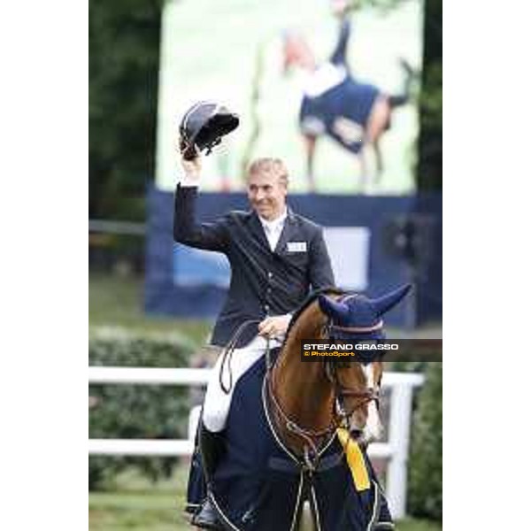 LGCT of Hamburg - Prize giving ceremony - David Will (GER) on Deluxe Ilton - 11 May 2018 - ph.Stefano Grasso/LGCT