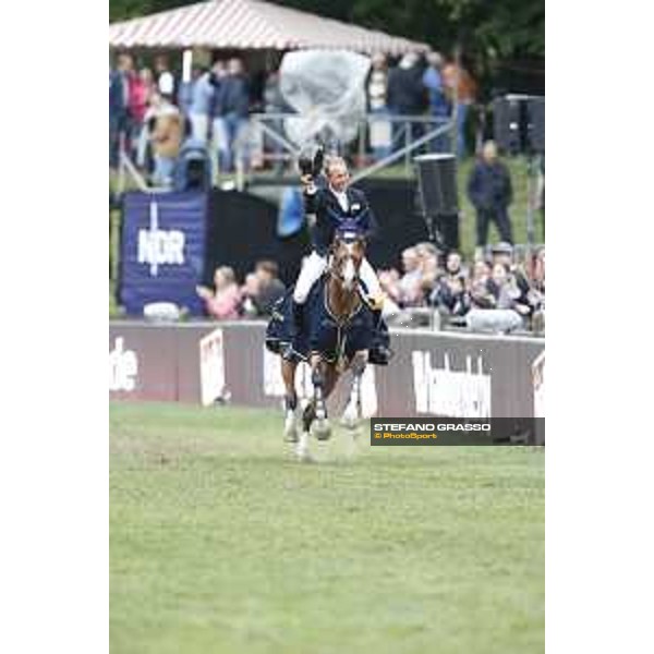 LGCT of Hamburg - Prize giving ceremony - David Will (GER) on Deluxe Ilton - 11 May 2018 - ph.Stefano Grasso/LGCT