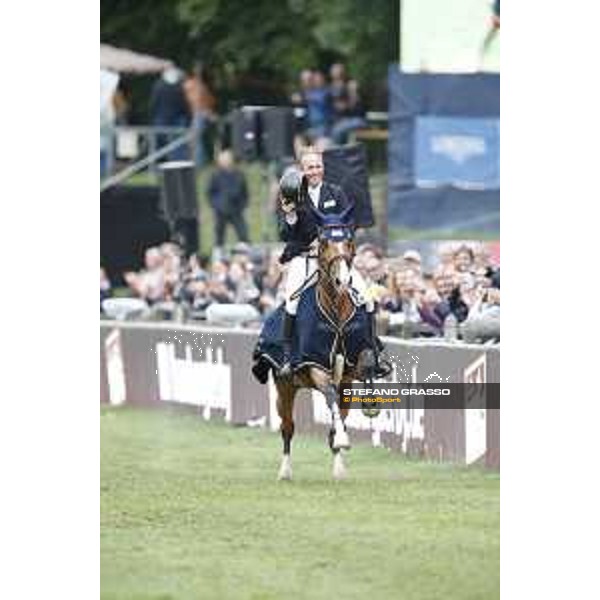LGCT of Hamburg - Prize giving ceremony - David Will (GER) on Deluxe Ilton - 11 May 2018 - ph.Stefano Grasso/LGCT