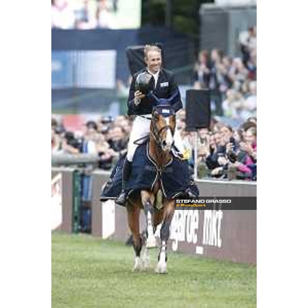 LGCT of Hamburg - Prize giving ceremony - David Will (GER) on Deluxe Ilton - 11 May 2018 - ph.Stefano Grasso/LGCT