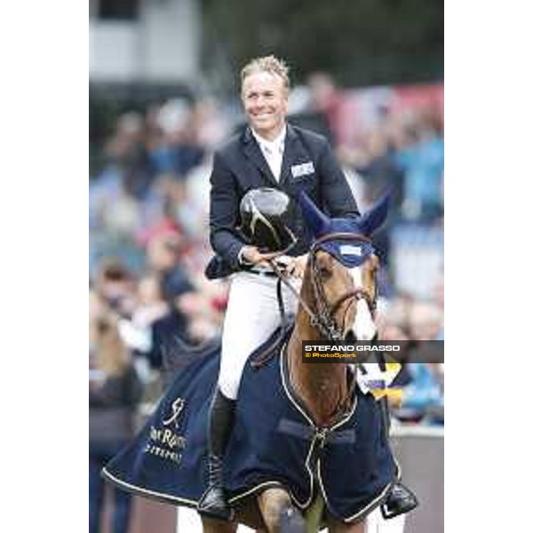 LGCT of Hamburg - Prize giving ceremony - David Will (GER) on Deluxe Ilton - 11 May 2018 - ph.Stefano Grasso/LGCT