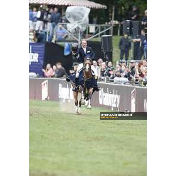 LGCT of Hamburg - Prize giving ceremony - David Will (GER) on Deluxe Ilton - 11 May 2018 - ph.Stefano Grasso/LGCT