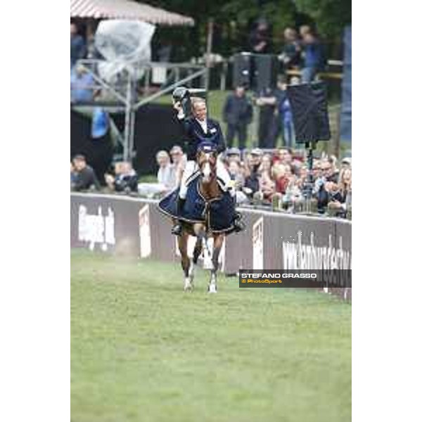 LGCT of Hamburg - Prize giving ceremony - David Will (GER) on Deluxe Ilton - 11 May 2018 - ph.Stefano Grasso/LGCT