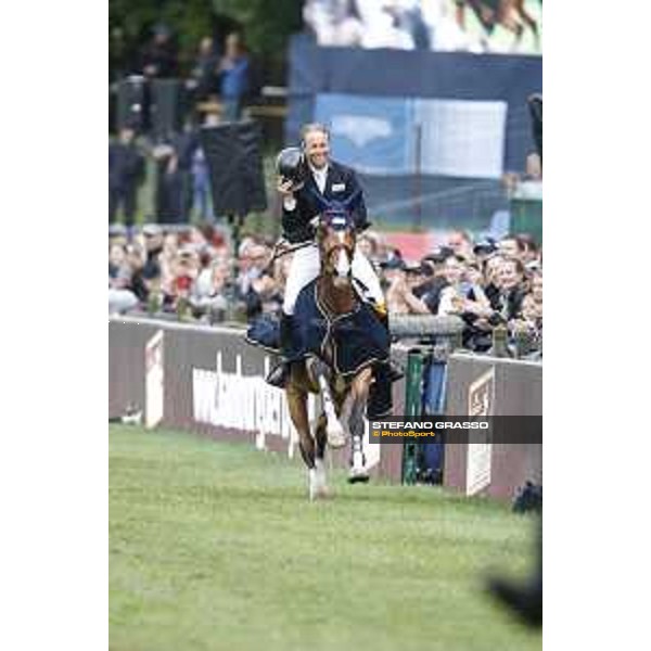LGCT of Hamburg - Prize giving ceremony - David Will (GER) on Deluxe Ilton - 11 May 2018 - ph.Stefano Grasso/LGCT