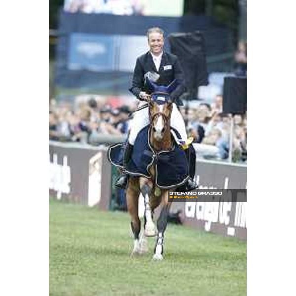 LGCT of Hamburg - Prize giving ceremony - David Will (GER) on Deluxe Ilton - 11 May 2018 - ph.Stefano Grasso/LGCT