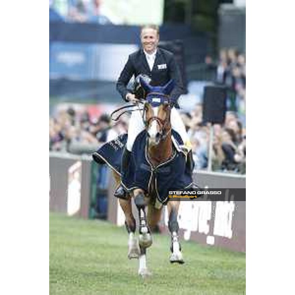 LGCT of Hamburg - Prize giving ceremony - David Will (GER) on Deluxe Ilton - 11 May 2018 - ph.Stefano Grasso/LGCT