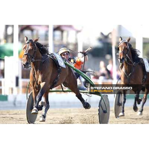H.J.W.Grift wins the Premio Varenne Torino, Vinovo racetrack 5th april 2008 ph. Stefano Grasso