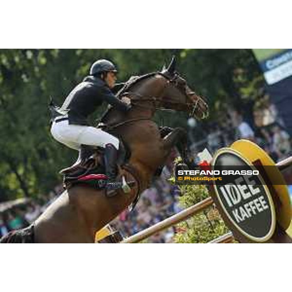 LGCT of Hamburg - Grand Prix - Constant van Paesschen (BEL) on Jilbert van\'T Ruitershof - 12 May 2018 - ph.Stefano Grasso/LGCT
