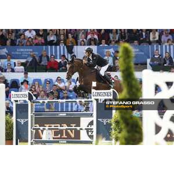 LGCT of Hamburg - Grand Prix - Constant van Paesschen (BEL) on Jilbert van\'T Ruitershof - 12 May 2018 - ph.Stefano Grasso/LGCT