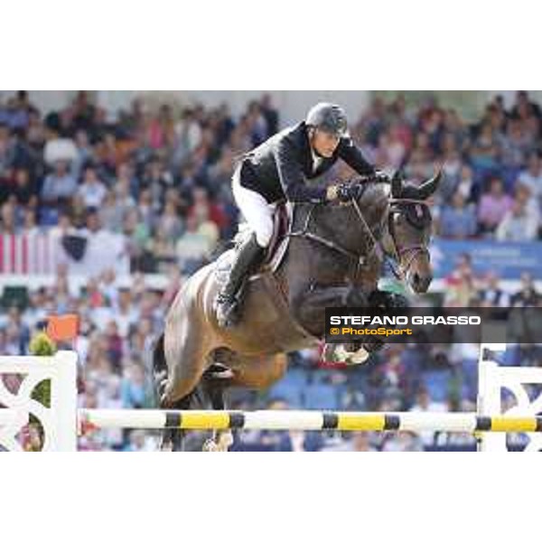 LGCT of Hamburg - Grand Prix - Marc Houtzager (NED) on Sterrehof\'s Baccarat - 12 May 2018 - ph.Stefano Grasso/LGCT