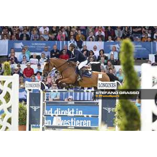 LGCT of Hamburg - Grand Prix - Dayro Arroyave (COL) on Uppercut Libellule - 12 May 2018 - ph.Stefano Grasso/LGCT