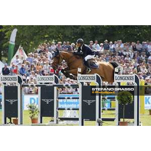 LGCT of Hamburg - Grand Prix - Dayro Arroyave (COL) on Uppercut Libellule - 12 May 2018 - ph.Stefano Grasso/LGCT