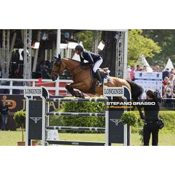 LGCT of Hamburg - Grand Prix - Dayro Arroyave (COL) on Uppercut Libellule - 12 May 2018 - ph.Stefano Grasso/LGCT