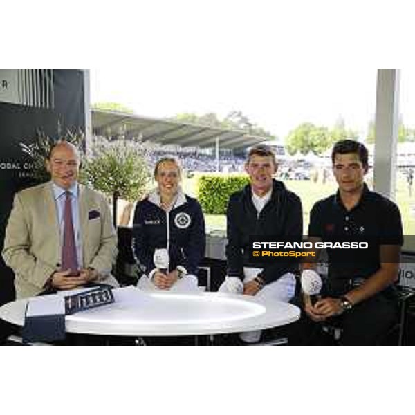 LGCT of Hamburg - GC Live studio - John Kyle, Laura Klaphake (GER), Jos Verlooy (BEL), Nicola Philippaerts (BEL) - Hamburg, Derby Park, 11 May 2018 - ph.Stefano Grasso/LGCT
