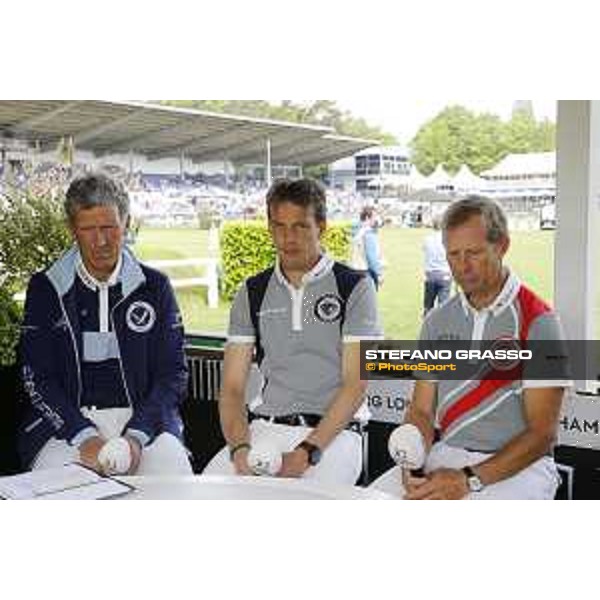 LGCT of Hamburg - GC Live studio - John Kyle, Ludger Beerbaum (GER), Harrie Smolders (NED), Rolf Goran Bengtsson (SWE) - Hamburg, Derby Park, 12 May 2018 - ph.Stefano Grasso/LGCT