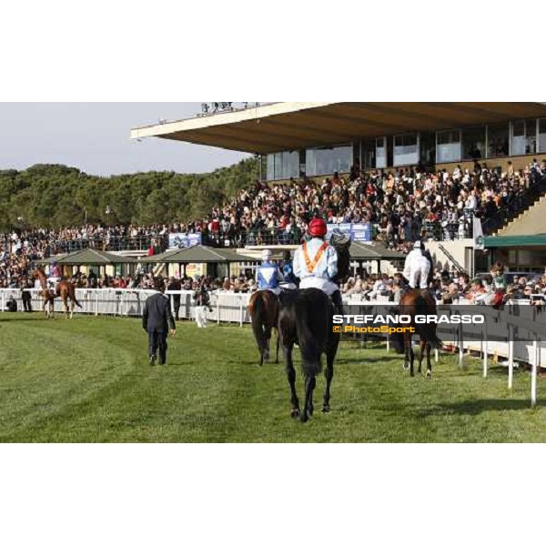 a view of the grandstand of Pisa San Rossore Pisa San Rossore, 30th march 2008 ph. Stefano Grasso