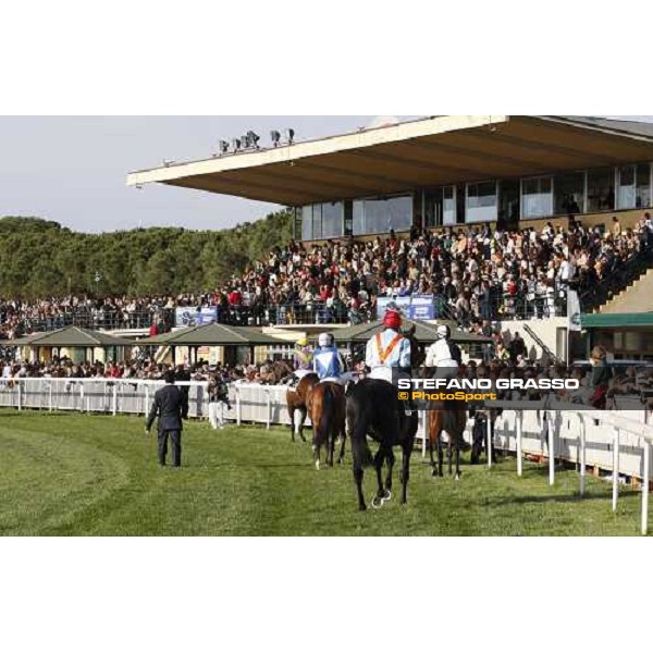 a view of the grandstand at Pisa San Rossore Pisa San Rossore, 30th march 2008 ph. Stefano Grasso