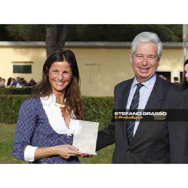giving prize of the Premio Regione Toscvana - Def“ du Galop Pisa San Rossore, 30th march 2008 ph. Stefano Grasso