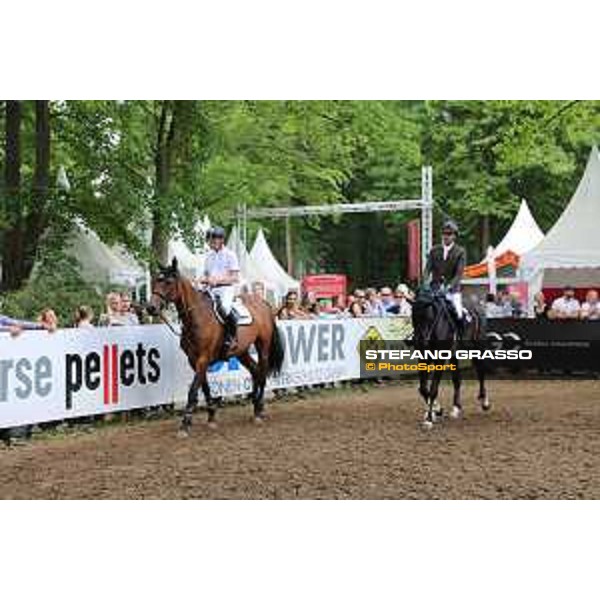 LGCT of Hamburg - A view of the warm up ring - Hamburg, Derby Park, 10 May 2018 - ph.Mario Grassia/LGCT
