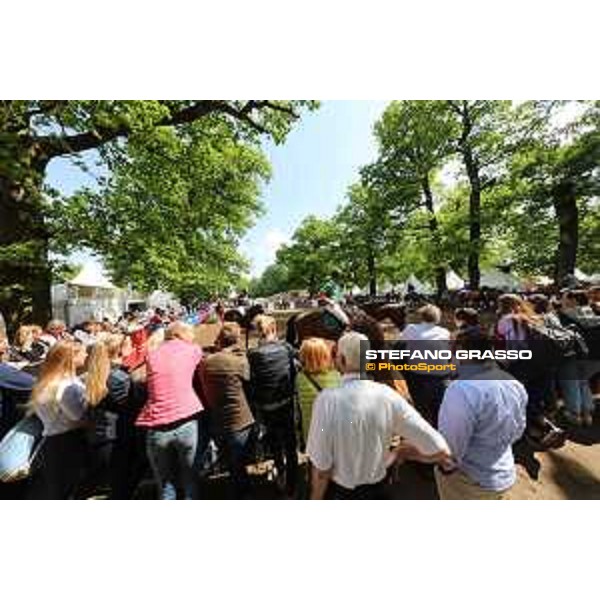 LGCT of Hamburg - A view of the warm up ring - Hamburg, Derby Park, 12 May 2018 - ph.Mario Grassia/LGCT