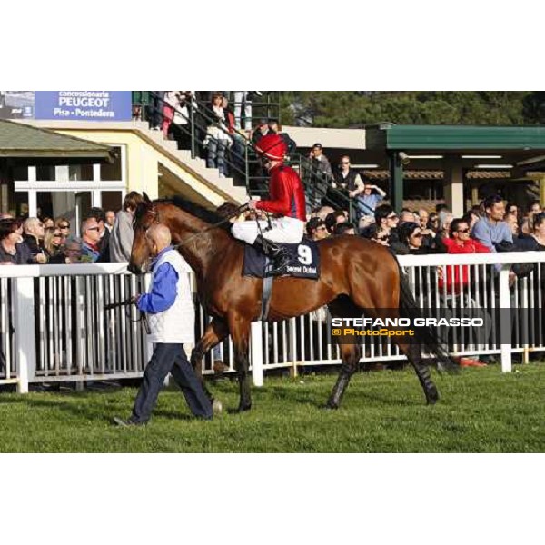 Endo Botti parades on Secret Dubai before the start of the 118¡ Premio Pisa Pisa San Rossore, 30th march 2008 ph. Stefano Grasso