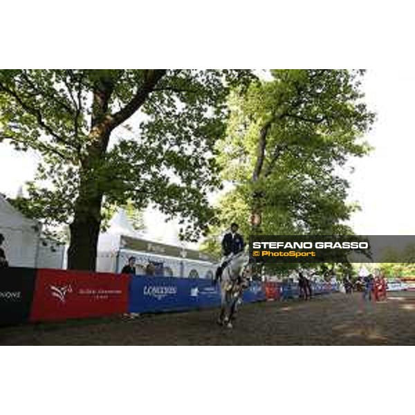 LGCT of Hamburg - A view of the warm up ring - Hamburg, Derby Park, 9 May 2018 - ph.Mario Grassia/LGCT