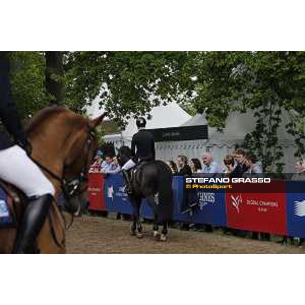LGCT of Hamburg - A view of the warm up ring - Hamburg, Derby Park, 10 May 2018 - ph.Mario Grassia/LGCT