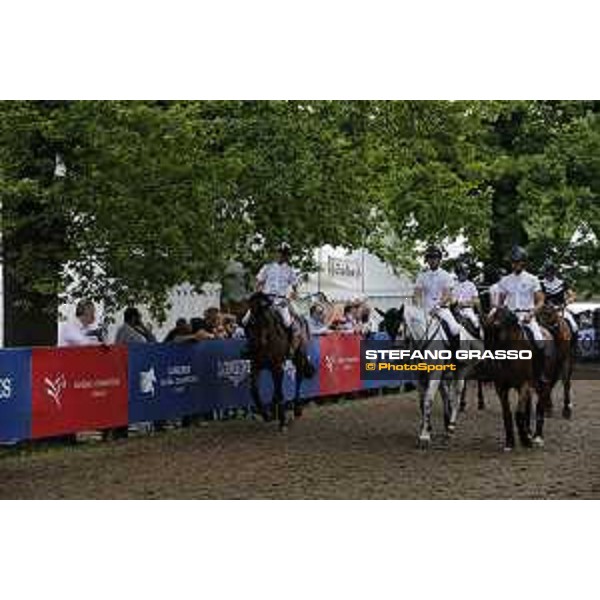 LGCT of Hamburg - A view of the warm up ring - Hamburg, Derby Park, 10 May 2018 - ph.Mario Grassia/LGCT
