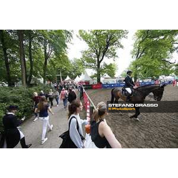LGCT of Hamburg - A view of the warm up ring - Hamburg, Derby Park, 10 May 2018 - ph.Mario Grassia/LGCT