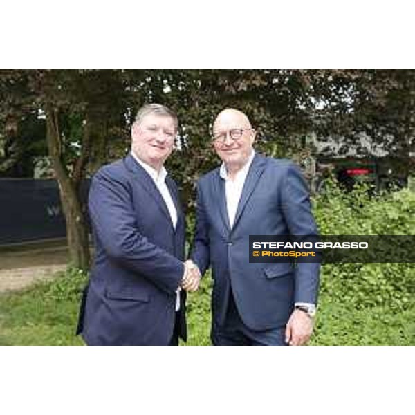 LGCT of Hamburg - The Village - Jan Tops (President of LGCT and co-founder of GCL), Volker Wullf - Hamburg, Derby Park, 12 May 2018 - ph.Mario Grassia/LGCT