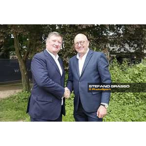 LGCT of Hamburg - The Village - Jan Tops (President of LGCT and co-founder of GCL), Volker Wullf - Hamburg, Derby Park, 12 May 2018 - ph.Mario Grassia/LGCT