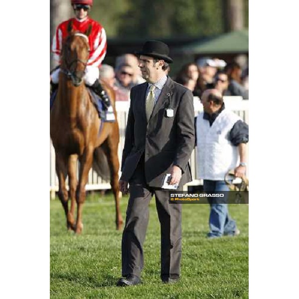 dott. Stefano Meli opens the parade of the 118¡ Premio Pisa Pisa San Rossore, 30th march 2008 ph. Stefano Grasso