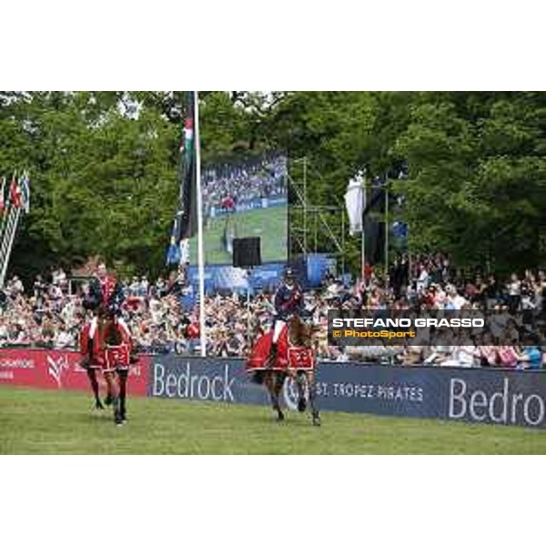 GCL of Hamburg - Prize giving ceremony - Pieter Devos and Laura Klaphake (GER) - Hamburg, Derby Park, 12 May 2018 - ph.Stefano Grasso/GCL