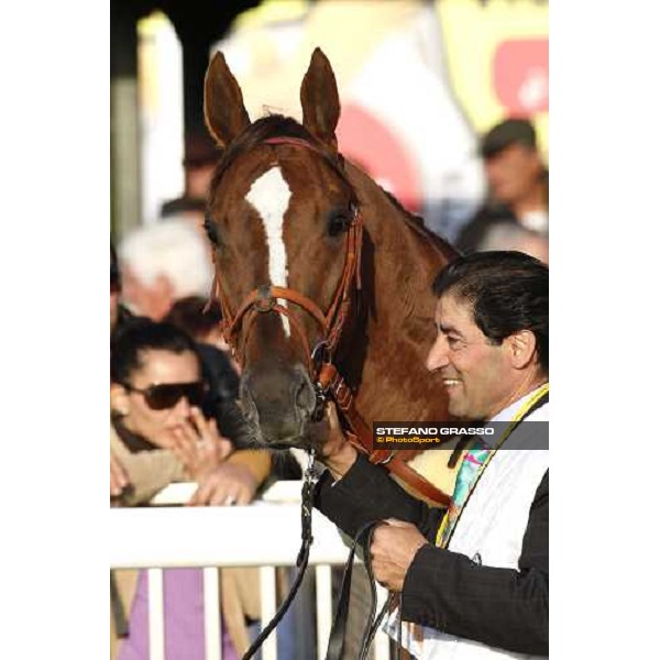 close up for Eldest before winning the 118¡ Premio Pisa Pisa San Rossore, 30th march 2008 ph. Stefano Grasso