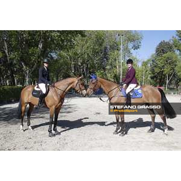 LGCT of Madrid - Amateur riders - Tess Carmichael, Milena Pappas - Madrid, Club de Campo Villa de Madrid, 5 May 2018 - ph.Stefano Grasso/LGCT