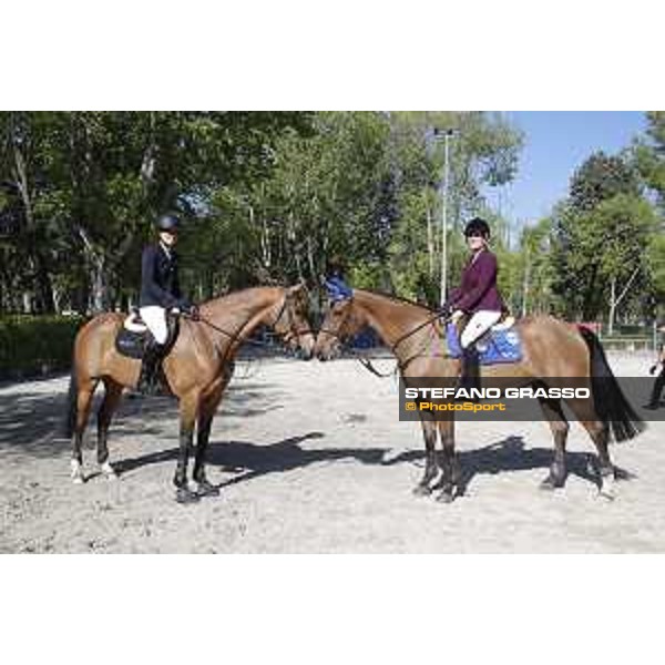 LGCT of Madrid - Amateur riders - Tess Carmichael, Milena Pappas - Madrid, Club de Campo Villa de Madrid, 5 May 2018 - ph.Stefano Grasso/LGCT
