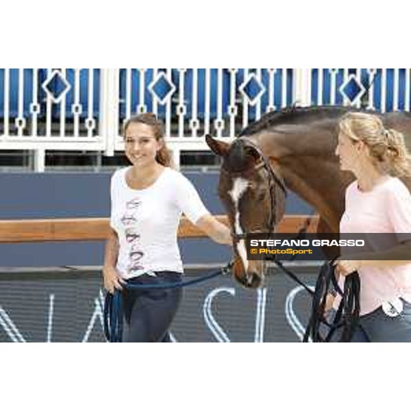 LGCT of St Tropez - Vet check - Anna Kellnerova and Silverstone G - St Tropez, Ramatuelle beach - 30 May 2018 - ph.Stefano Grasso/LGCT
