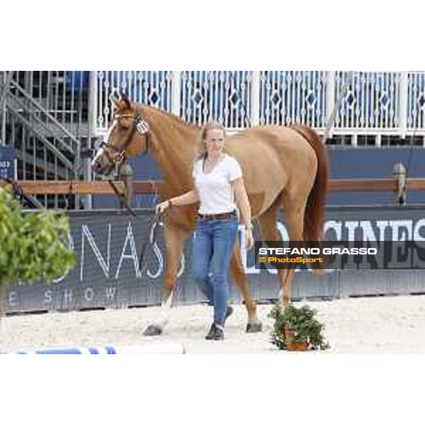 LGCT of St Tropez - Vet check - Fair Light van\'T Heike - St Tropez, Ramatuelle beach - 30 May 2018 - ph.Stefano Grasso/LGCT