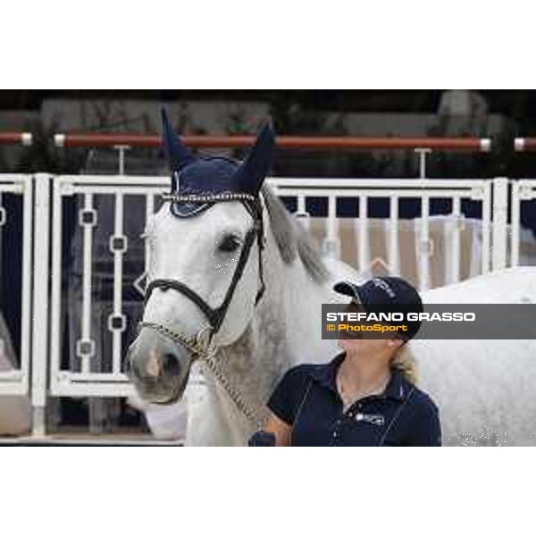 LGCT of St Tropez - Vet check - Evelina Tovek and Castello 194 - St Tropez, Ramatuelle beach - 30 May 2018 - ph.Stefano Grasso/LGCT
