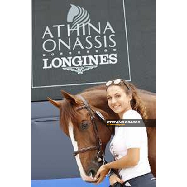 LGCT of St Tropez - Vet check - Anna Kellnerova and Classic - St Tropez, Ramatuelle beach - 30 May 2018 - ph.Stefano Grasso/LGCT