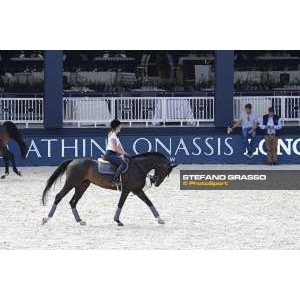 LGCT of St Tropez - Warm up - Athina Onassis (GRE) - St Tropez, Ramatulle beach - 30 May 2018 - ph.Stefano Grasso/LGCT