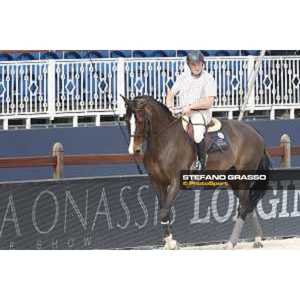 LGCT of St Tropez - Warm up - John Whitaker (GBR) - St Tropez, Ramatulle beach - 30 May 2018 - ph.Stefano Grasso/LGCT
