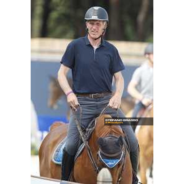 LGCT of St Tropez - Warm up - Ludger Beerbaum (GER) - St Tropez, Ramatulle beach - 30 May 2018 - ph.Stefano Grasso/LGCT