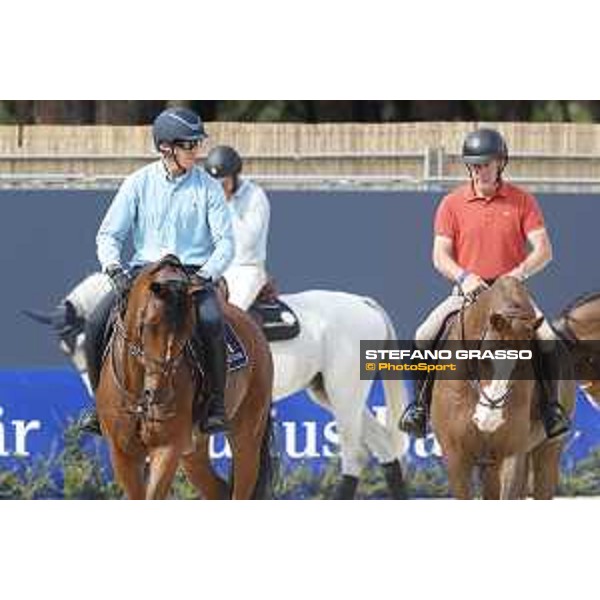 LGCT of St Tropez - Warm up - Henrik von Eckermann (SWE), Michael Whitaker (GBR) - St Tropez, Ramatulle beach - 30 May 2018 - ph.Stefano Grasso/LGCT