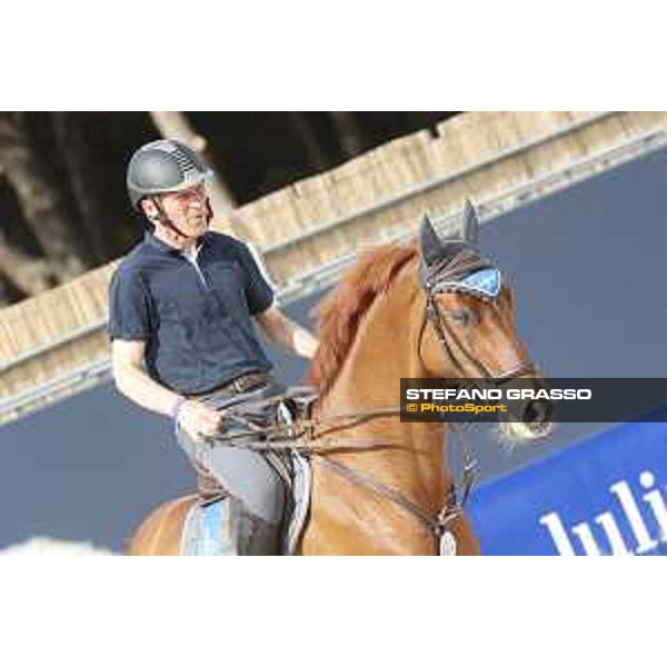 LGCT of St Tropez - Warm up - Ludger Beerbaum (GER) - St Tropez, Ramatulle beach - 30 May 2018 - ph.Stefano Grasso/LGCT
