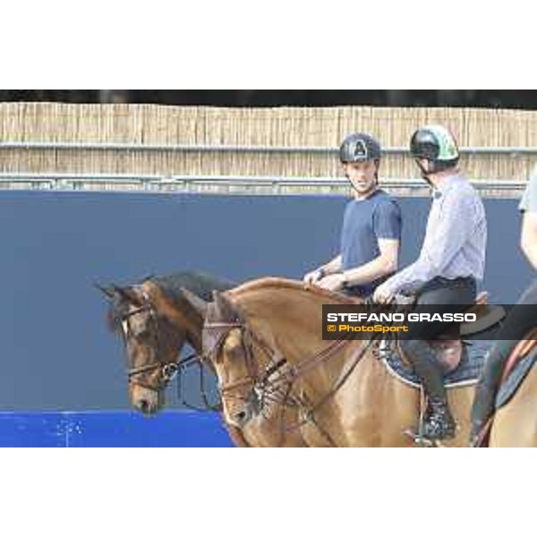 LGCT of St Tropez - Warm up - Scott Brash (GBR) - St Tropez, Ramatulle beach - 30 May 2018 - ph.Stefano Grasso/LGCT