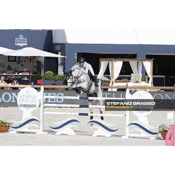 LGCT of St Tropez - Warm up - Eduardo Alvarez Aznar (ESP) - St Tropez, Ramatulle beach - 30 May 2018 - ph.Stefano Grasso/LGCT